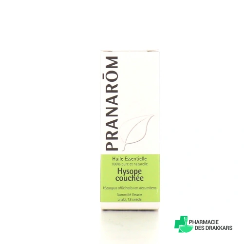 Pranarom Huile Essentielle Hysope Couchée