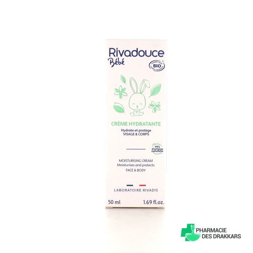 Rivadouce Bébé Bio Crème Hydratante