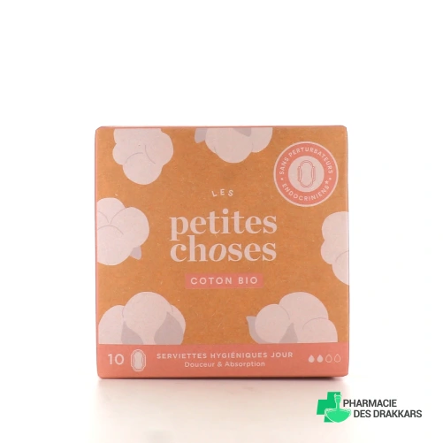 Les Petites Choses Serviettes Hygiéniques Jour Coton Bio