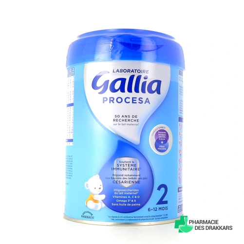 Gallia Procesa Lait 2eme âge