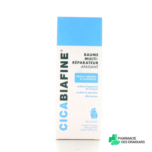 Cicabiafine Baume Multi-Réparateur Apaisant Peaux Abîmées à Cicatrices