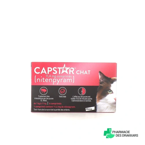 Capstar Chat Traitement Anti-Puces
