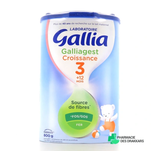 Gallia Galliagest Croissance Lait 3ème âge