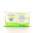 Alphanova Bébé Bio Lingettes Nettoyantes Biodégradables