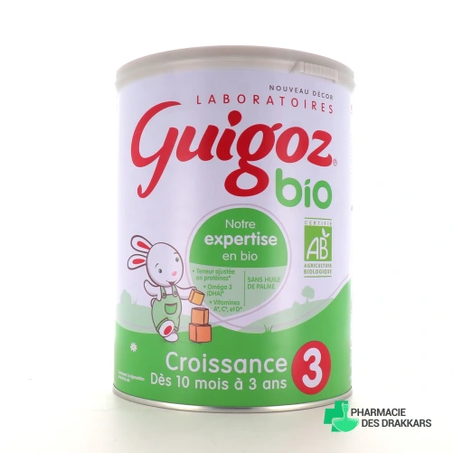 Guigoz Bio Croissance Lait 3eme âge
