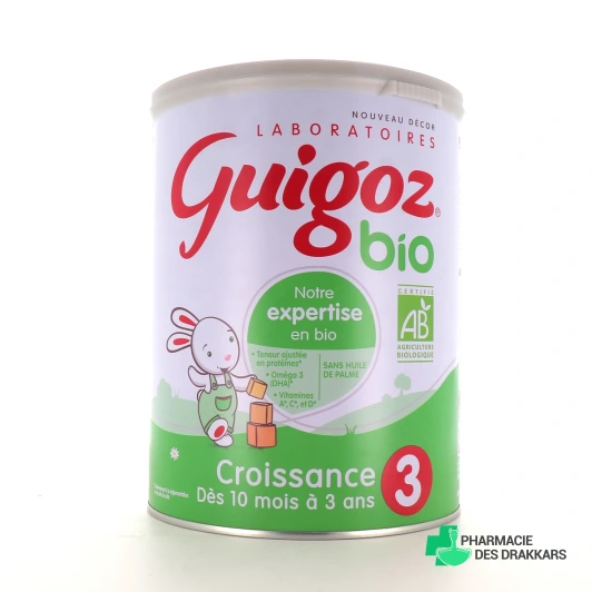 Guigoz Bio Croissance Lait 3eme âge