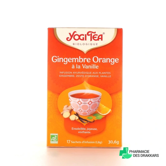 Yogi Tea Gingembre Orange Vanille