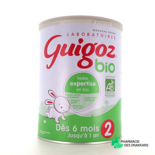 Guigoz Bio Lait 2eme âge