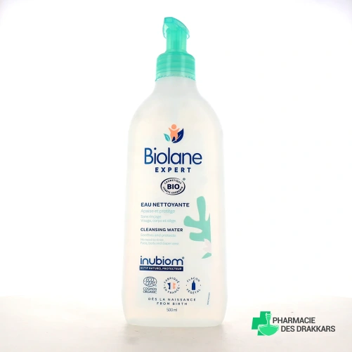 Biolane Expert Eau Nettoyante Sans Rinçage Bio