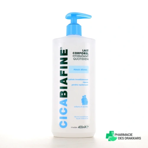 Cicabiafine Lait Corporel Hydratant Quotidien Peaux Sèches