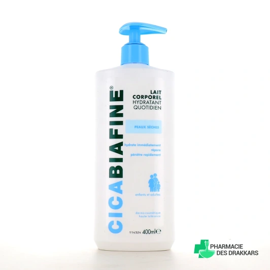 Cicabiafine Lait Corporel Hydratant Quotidien Peaux Sèches