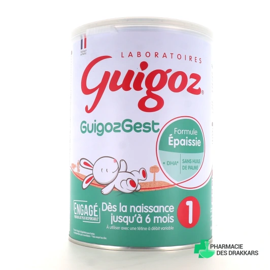 GuigozGest Lait 1er âge Formule épaissie