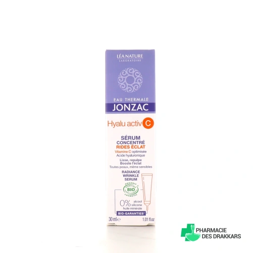 Jonzac Hyalu Activ C Sérum Concentré Rides Eclat