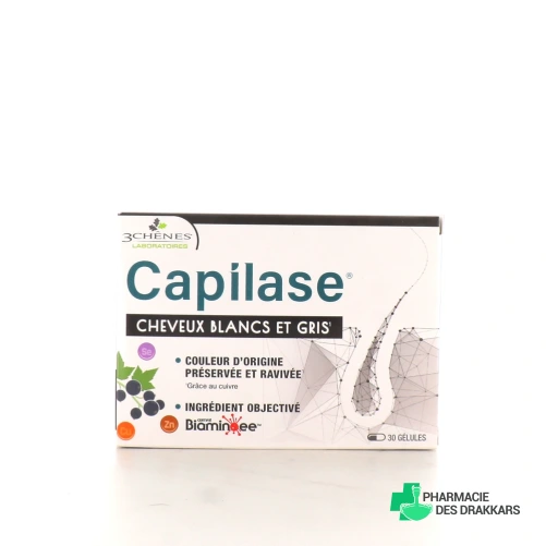 3 Chênes Capilase Cheveux Blancs et Gris