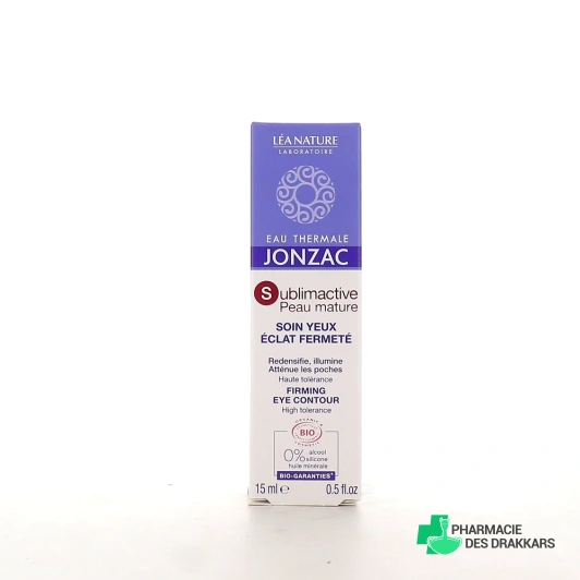 Jonzac Sublimactive Soin yeux éclat fermeté