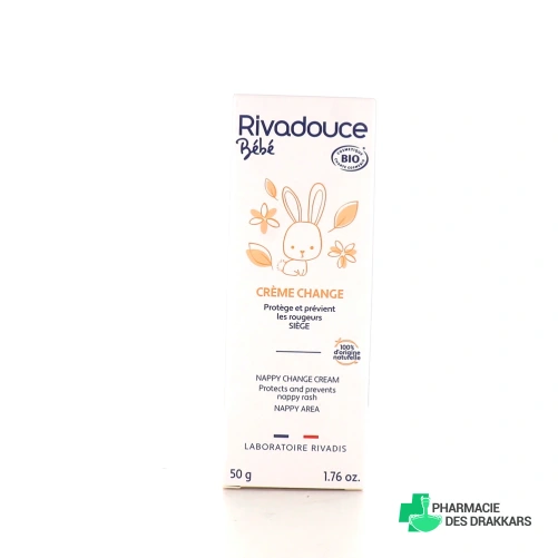 Rivadouce Bébé Bio Crème pour le Change