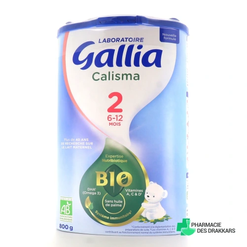 Gallia Calisma Bio 2 Lait 2eme âge