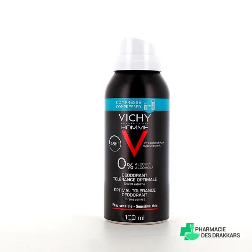Vichy Homme Déodorant Tolérance Optimale 48h