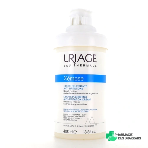 Uriage Xemose Crème Relipidante Anti-Grattage - Vue 360°