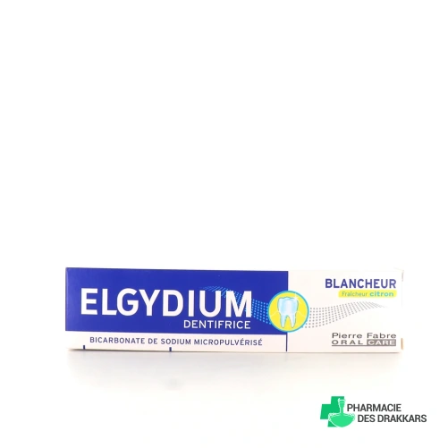 Elgydium Dentifrice Blancheur Citron