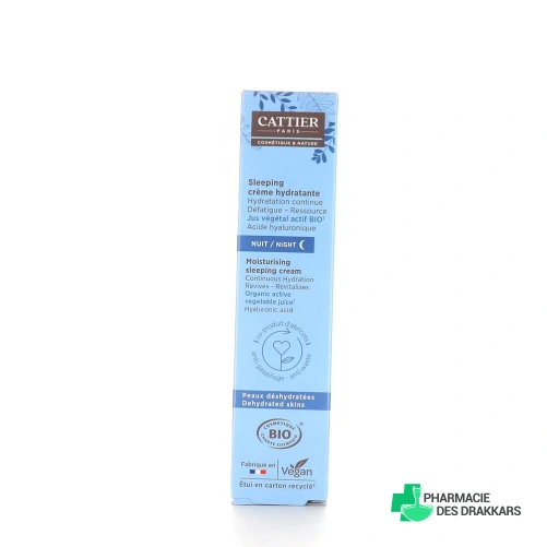 Cattier Sleeping Crème Hydratante Bio