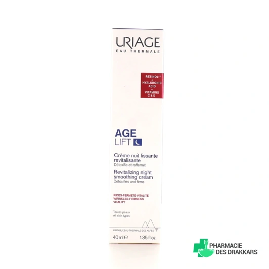 Uriage Age Lift Crème Nuit Lissante Revitalisante