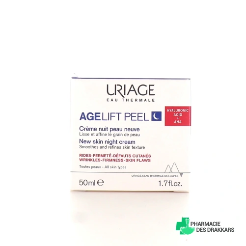 Uriage Age Lift Peel Crème Nuit Peau Neuve