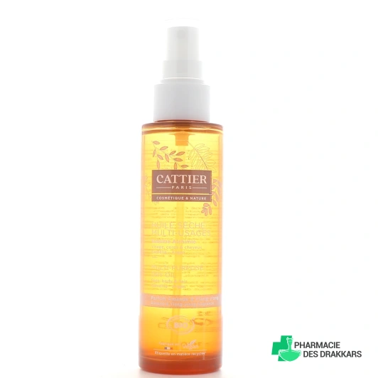 Cattier Huile Sèche Bio Multi-Usages