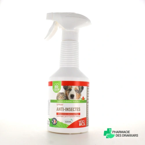 Biovetol Lotion Anti-Insectes Bio Chien & Chat