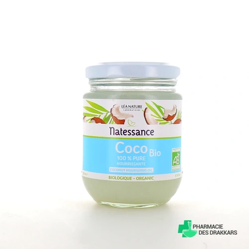 Natessance Huile de Coco Bio 100% pure