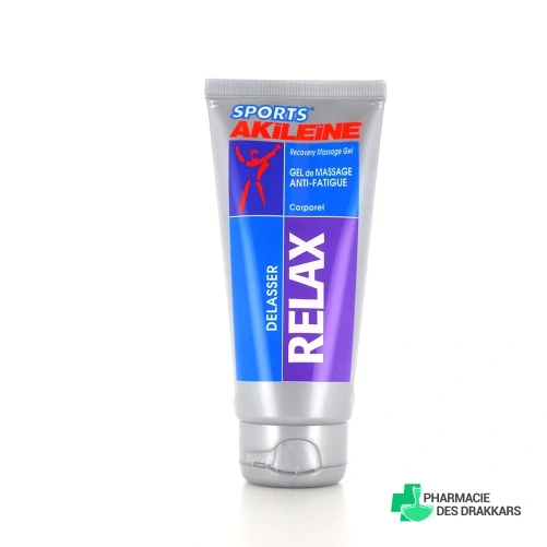 Akileïne Sports Relax Gel Crème Défatigant Corps