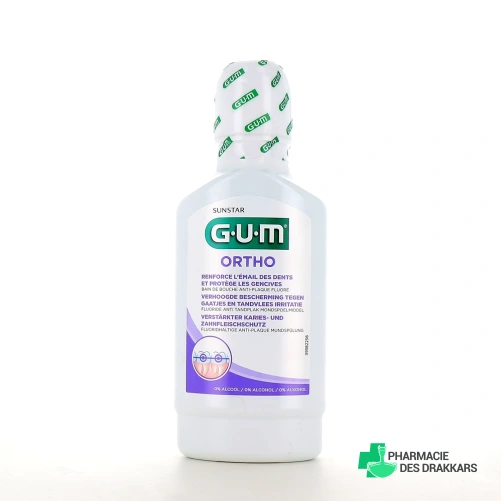 Gum Ortho Bain de bouche