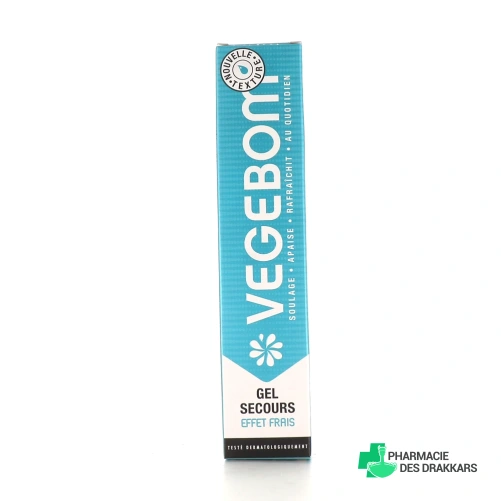 Vegebom Gel Secours Effet frais