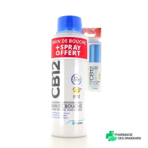CB12 Bain de Bouche Mauvaise Haleine