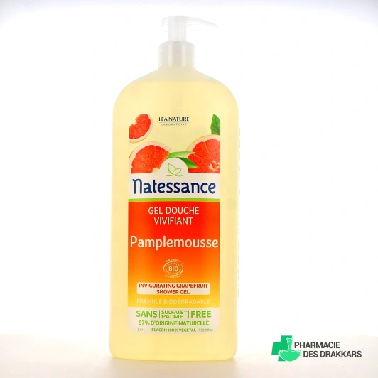 Natessance Gel douche pamplemousse