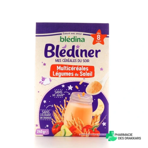 Blédina Blédiner Céréales du Soir