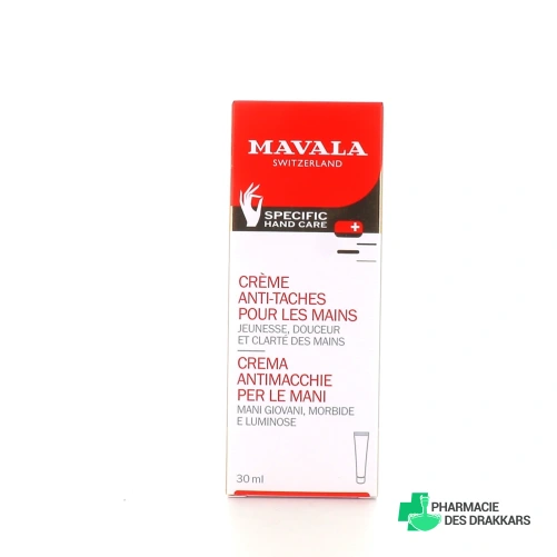 Mavala Crème anti-taches pour les mains
