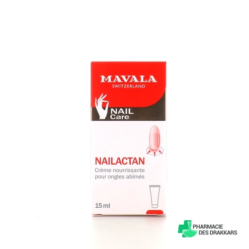 Mavala Nailactan Crème Nourrissante Ongles Abîmés