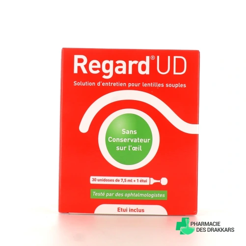 Regard Solution d'Entretien Lentilles Souples