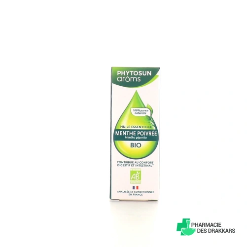 Phytosun Arôms Huile Essentielle de Menthe Poivrée