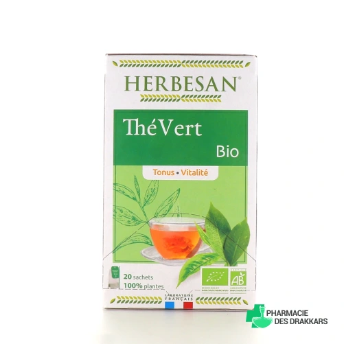 Herbesan Infusion Thé Vert Bio
