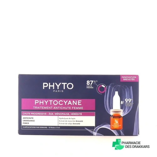 Phytocyane Femme Traitement Antichute Progressive
