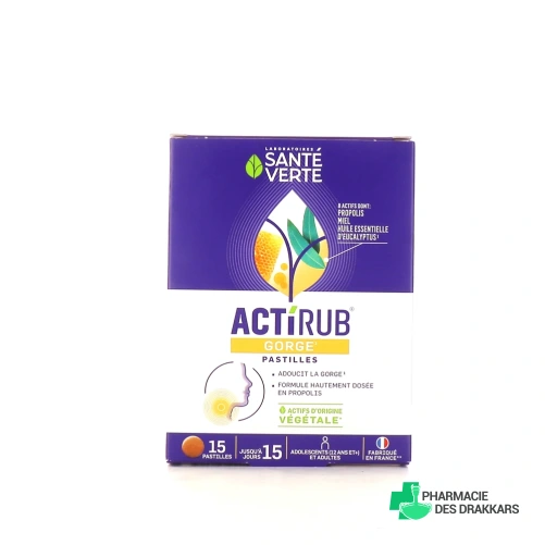 Actirub Pastilles pour la gorge