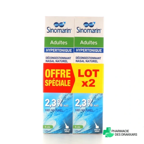 Sinomarin Hypertonique Nez Bouché