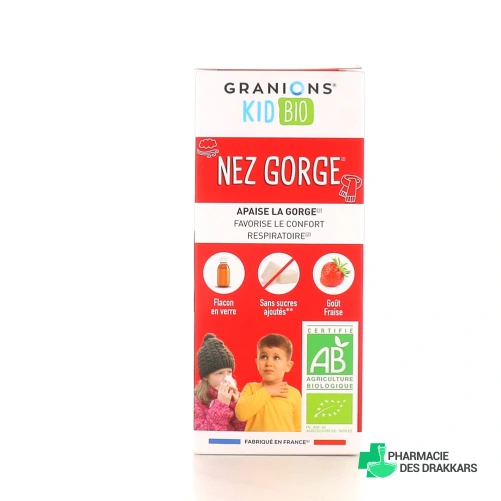 Granions Kid Bio Nez Gorge Sirop