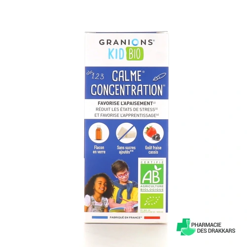 Granions Kid Bio Calme Concentration Sirop