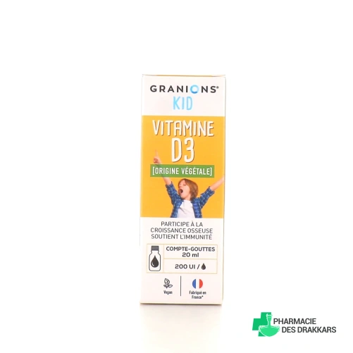 Granions Kid Vitamine D3 200 UI Gouttes
