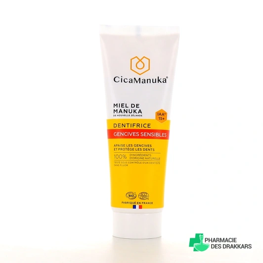 CicaManuka Dentifrice Gencives Sensibles Bio