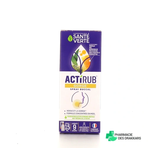 Actirub Spray Buccal