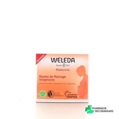 Weleda Maternité Baume Massage Vergetures Bio